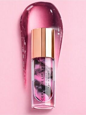 Revolution Makeup London -‎ Lip Gloss Ceramide Lip Swirl Cherry Mauve